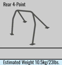 Load image into Gallery viewer, Cusco Nissan GTR 3.8L VR38DEET Chormoly 40mm OD 4-Point Rear 2 Passenger