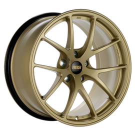 BBS RI-A 19x10.5 5x130 ET43 CB71.6 Gold Wheel -82mm PFS/Clip Required