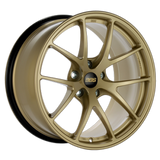 BBS RI-A 18x9 5x114.3 ET50 82mm PFS Required Gold Wheel