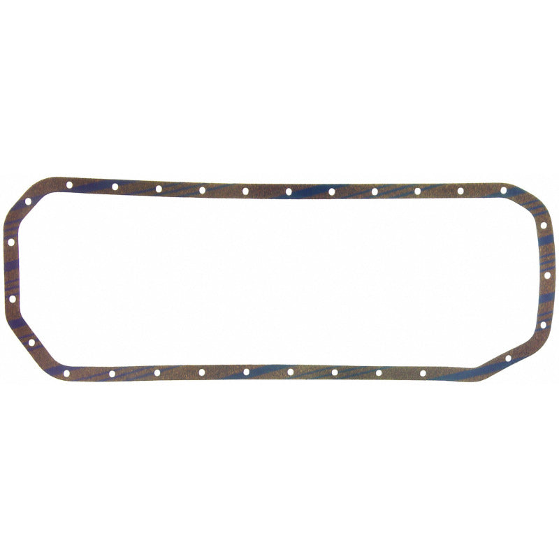 Fel-Pro BMW 535i OS 34403 C Engine Oil Pan Gasket Set Blue Stripe cork-rubber