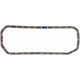 Fel-Pro BMW 535i OS 34403 C Engine Oil Pan Gasket Set Blue Stripe cork-rubber