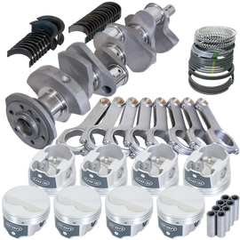 Eagle Chevy 350 3.480in Crank 5.700in H-Beam -3.7cc Flat Top 4.040in Pistons Rotating Assembly