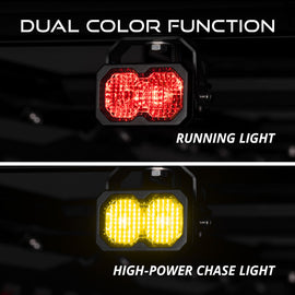 Diode Dynamics Stage Series LED Chase Light Kit for Kuat IBEX Bed Rack