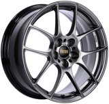 BBS RF - 17x7 / 4x100 / ET 38 (70mm PFS Required) - Diamond Black