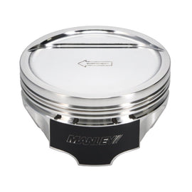 Manley Chevrolet LS Piston Set - 4.130in Bore 1.115in CH, -18.00 CC