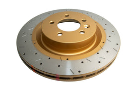 DBA 06-17 Land Rover Range Rover (Excl Brembo Brakes) 3.0L Front 4000 Series Drilled & Slotted Rotor