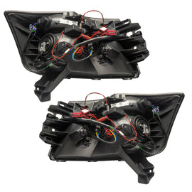 Oracle Lighting 08-15 Nissan Armada Pre-Assembled LED Halo Headlights -Red