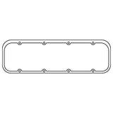 Cometic Chevrolet Gen-1 Small Block V8 .188in Fiber Valve Cover Gasket - Splayed Valve Heads