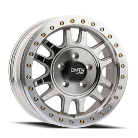 Dirty Life 9309R Canyon Pro 15x7 5x114.3 38mm Offset/ 77mm Hub Machined - Beadlock