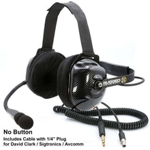Load image into Gallery viewer, Rugged Radios FHS Behind-The-Head Fire Safety Industrial Headset With Mic On/Off Button / No Cable