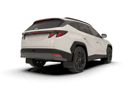 Rally Armor 2025+ Hyundai Tucson (Excl. ICE & XRT) Black UR Mud Flap w/ Red Logo