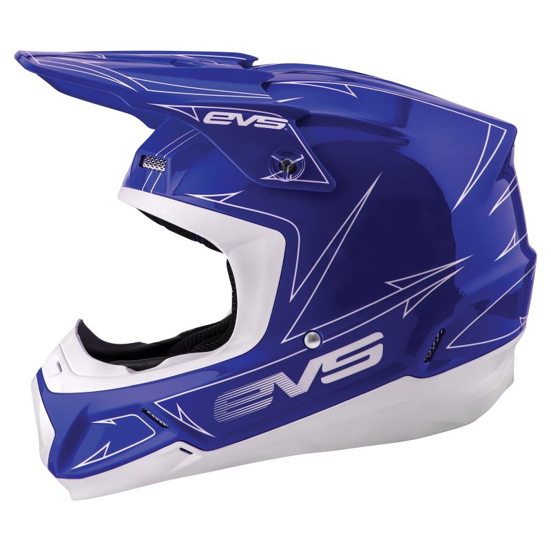 EVS T5 Pinner Helmet Blue White - XS