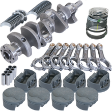 Load image into Gallery viewer, Eagle Ford 289/302 3.250in Crank 5.400in I-Beam Rods -6cc Flat Top 4.125in Pistons Rotating Assembly