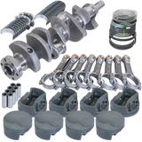 Eagle Ford 289/302 3.250in Crank 5.400in I-Beam Rods -6cc Flat Top 4.125in Pistons Rotating Assembly