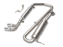 Load image into Gallery viewer, aFe 18-21 Suzuki Jimny Takeda 2-1/4in. 304 SS Cat-Back Exhaust w/ Polished Tip