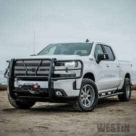 Westin Chevrolet Silverado 1500 19-21 (Excl. 2019 Silverado LD) HDX Winch Mount Grille Guard - GTR Auto