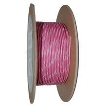 Load image into Gallery viewer, NAMZ OEM Color Primary Wire 100ft. Spool 18g - Pink/White Stripe