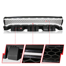 Load image into Gallery viewer, ANZO 15-23 Dodge Charger Black LED Grille w/ Initiation &amp; Running Light/DRL Bar