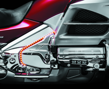 Load image into Gallery viewer, Kuryakyn Louvered Transmission Cover 01-17 Honda GL1800 Chrome