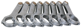 Eagle Chevrolet Small Block 6.000in Length Forged Steel 4Th Generation H-Beam Rods - Set of 8