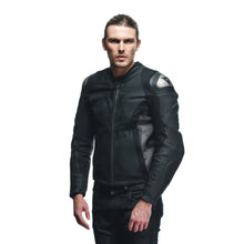 Load image into Gallery viewer, Dainese Avro 5 Leather Jacket Black/Anthracite Size - 50
