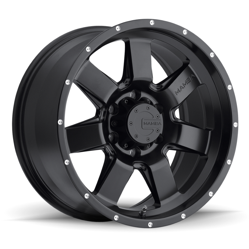 Mamba M14 17x9 5x139.7 ET19 Matte Black / Drill Holes