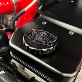 Wehrli 06-18 Cummins WCFab X D&J Precision Billet Valve Cover - Brizzle Blue