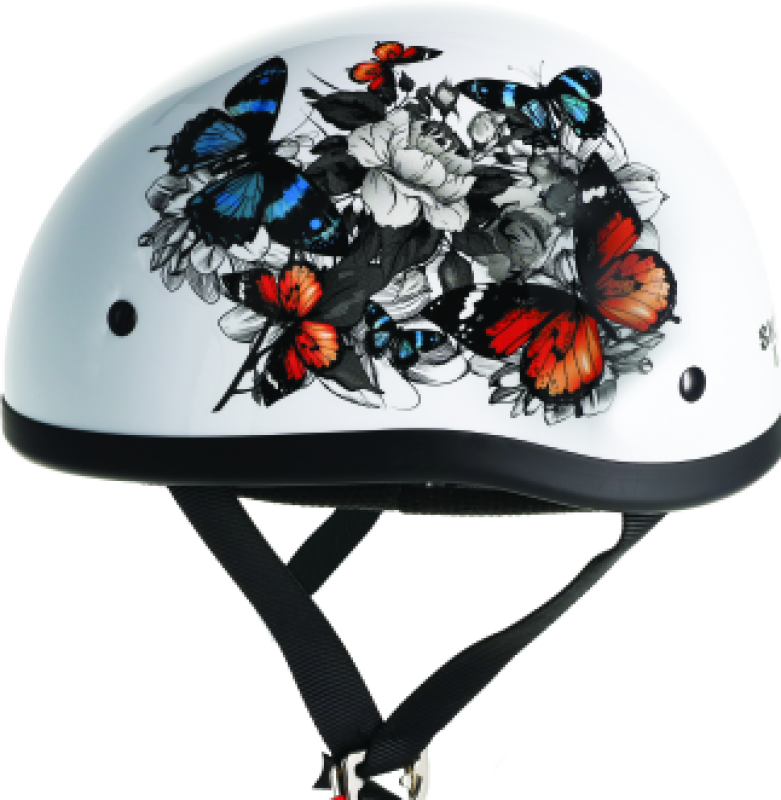 Skid Lids White Rose Original Helmet - Small
