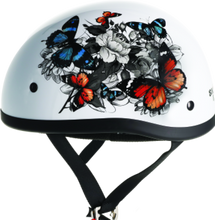 Load image into Gallery viewer, Skid Lids White Rose Original Helmet - XL