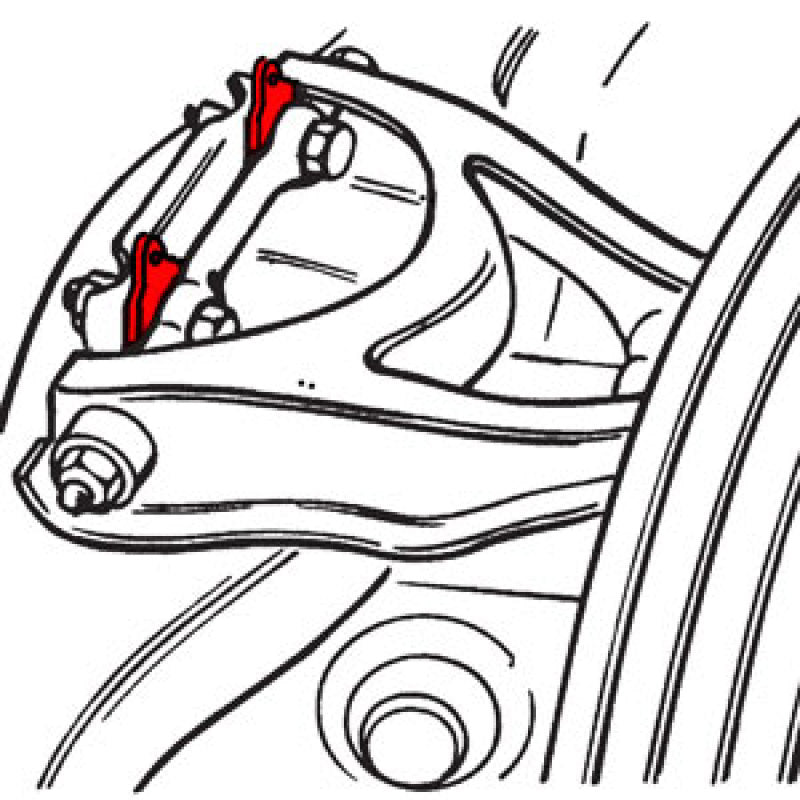 SPC Performance Caster/Camber Shims 3/16 (50)