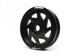PERRIN 15-18 Subaru WRX / 13-20 BRZ / 14-18 FXT / 13-16 Crosstrek Lightened Crank Pulley - Black - GTR Auto