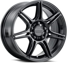 Load image into Gallery viewer, Raceline 148B Apex 18x8in / 5X110 / 5X114.3 BP / 40mm Offset / 72.62mm Bore - Gloss Black