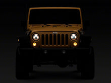 Load image into Gallery viewer, Raxiom 07-18 Jeep Wrangler JK 7-In LED Headlights Orange Housing- Clear Lens