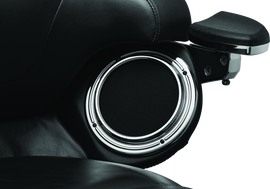 Kuryakyn Corona Speaker Grills Chrome