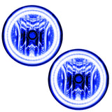 Oracle Lighting 07-13 Toyota Tundra Pre-Assembled LED Halo Fog Lights -Blue