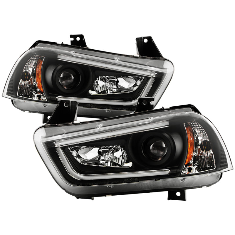 Spyder 11-14 Dodge Charger Halogen Model Only High-Power LED Headlights - (PRO-YD-DCH11PL-BK)