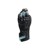 Dainese Fiero Metal Gloves Black/Water/Yellow Fluorescent - Large