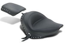 Load image into Gallery viewer, Mustang 06-17 Harley Softail Wide Tire (200mm) Standard Touring Solo Seat w/Studs - Black