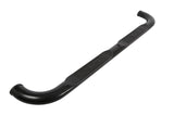 Dee Zee 14-19 Chevrolet Silverado Tubes - 4In Oval Black Steel CrewCab