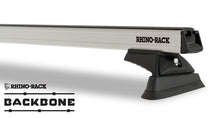 Load image into Gallery viewer, Rhino-Rack 18-21 Jeep Wrangler 4 Door SUV Heavy Duty RCL 3 Bar Backbone Roof Rack - Silver