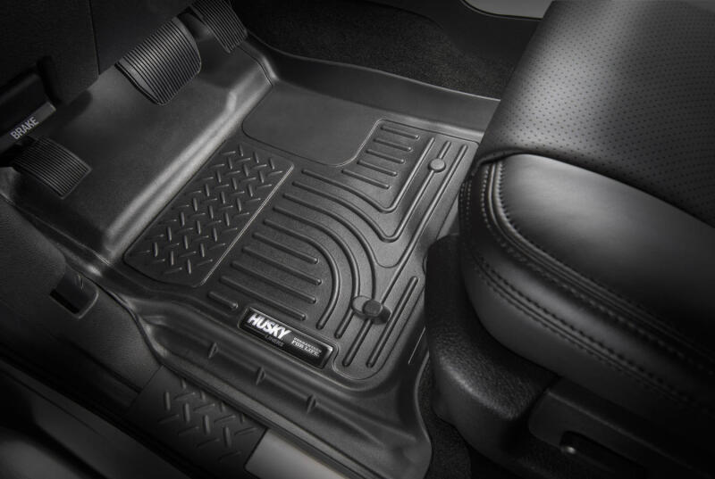 Husky Liners 24-25 Chevrolet Traverse Weatherbeater Front & 2nd Seat Floorliner (3pc Set) - Blk