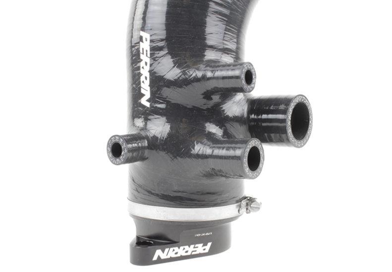 PERRIN 15-21 Subaru WRX / 14-18 Forester XT Turbo Inlet Hose 3in. w/ Turbo Adapter Flange - Black - GTR Auto