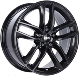 BBS SX 18x8 5x112 ET44 Crystal Black Wheel -57mm