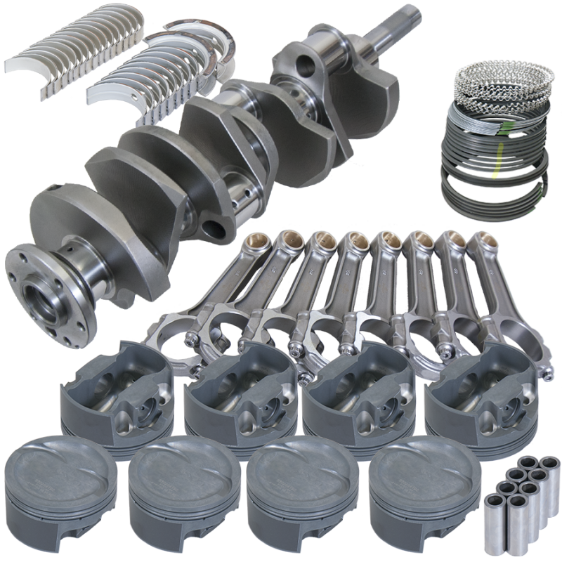 Eagle Ford FE 4.125in Crank 6.700in I-Beam Rods -26cc Inv Dome 4.080in Pistons Rotating Assembly