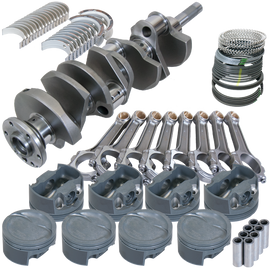 Eagle Ford FE 4.125in Crank 6.700in I-Beam Rods -26cc Inv Dome 4.090in Pistons Rotating Assembly