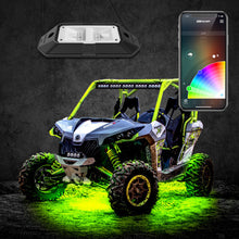 Load image into Gallery viewer, XK Glow Rock Light Advanced Kit w/ Dual-Mode Dash Mount Controller 8pc 6W LED