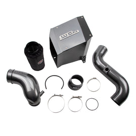 Wehrli 2004.5-2005 LLY Duramax 4in Intake Kit with Air Box Stage 2 Gloss Black