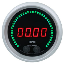 Load image into Gallery viewer, Autometer 85.7mm Black 0-16K RPM Tachometer Sport-Comp Elite Digital Gauge