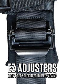 PRP 4.2 Harness with Latch / Link Lap Belt- Gold