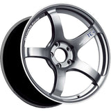 Advan TC4 18x9.5 / +38 Offset / 5x120 / 72.5mm Bore / Black Chrome